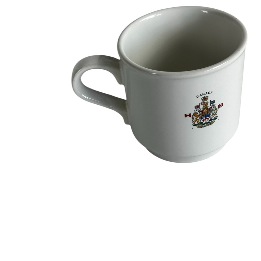Canada Flag Mug - White and Red, The Mug is a Souvenir Item Ceramic - Picture 7 of 15